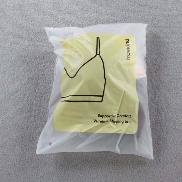 Truekind Wireless Shaping Bra Womens Large Chocolate Brown Supportive Comfort - Picture 2 of 7